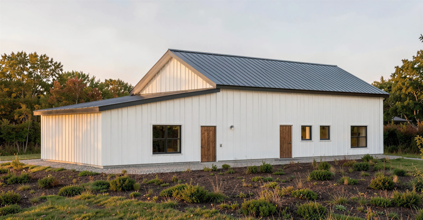 BCO-40157-H Hogan Barndominium House Plan