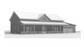 BCO-40157-H Hogan Barndominium House Plan