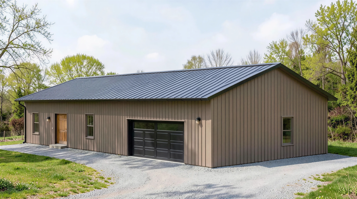 BCO-40161-L Levant Barndominium House Plan