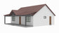 BCO-40161 Curly Barndominium House Plan