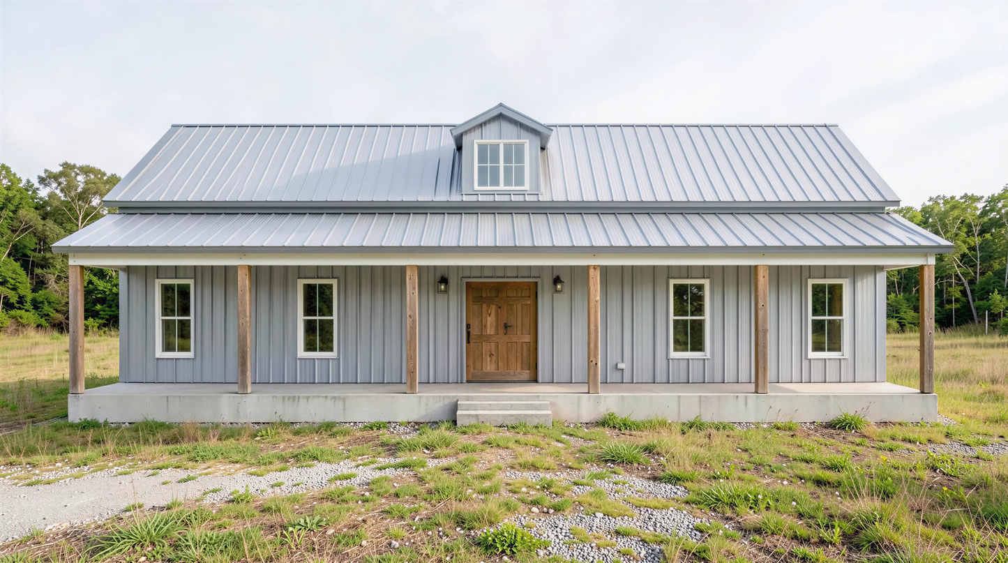 BCO-40162-A Amy Barndominium House Plan
