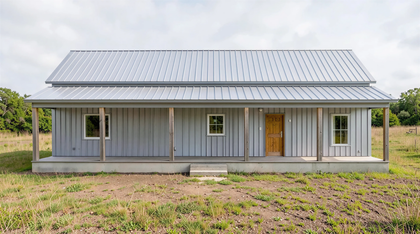 BCO-40162-A Amy Barndominium House Plan