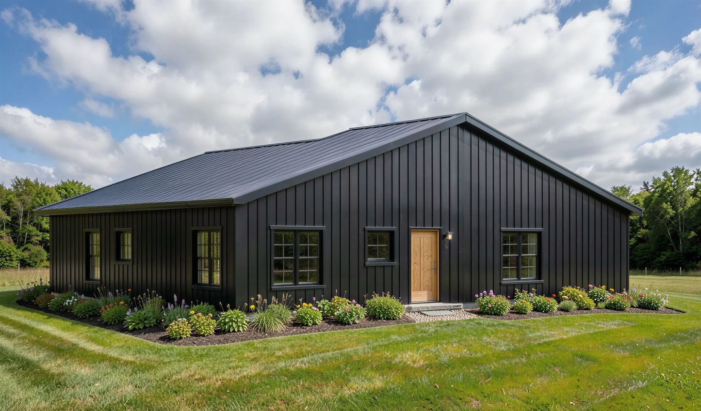 BCO-40163-M Marigold Barndominium House Plan