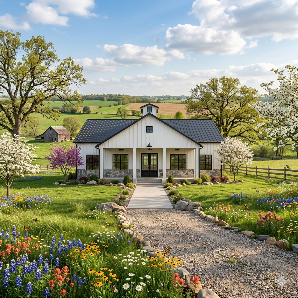 BCO-40164 Barndominium House Plan