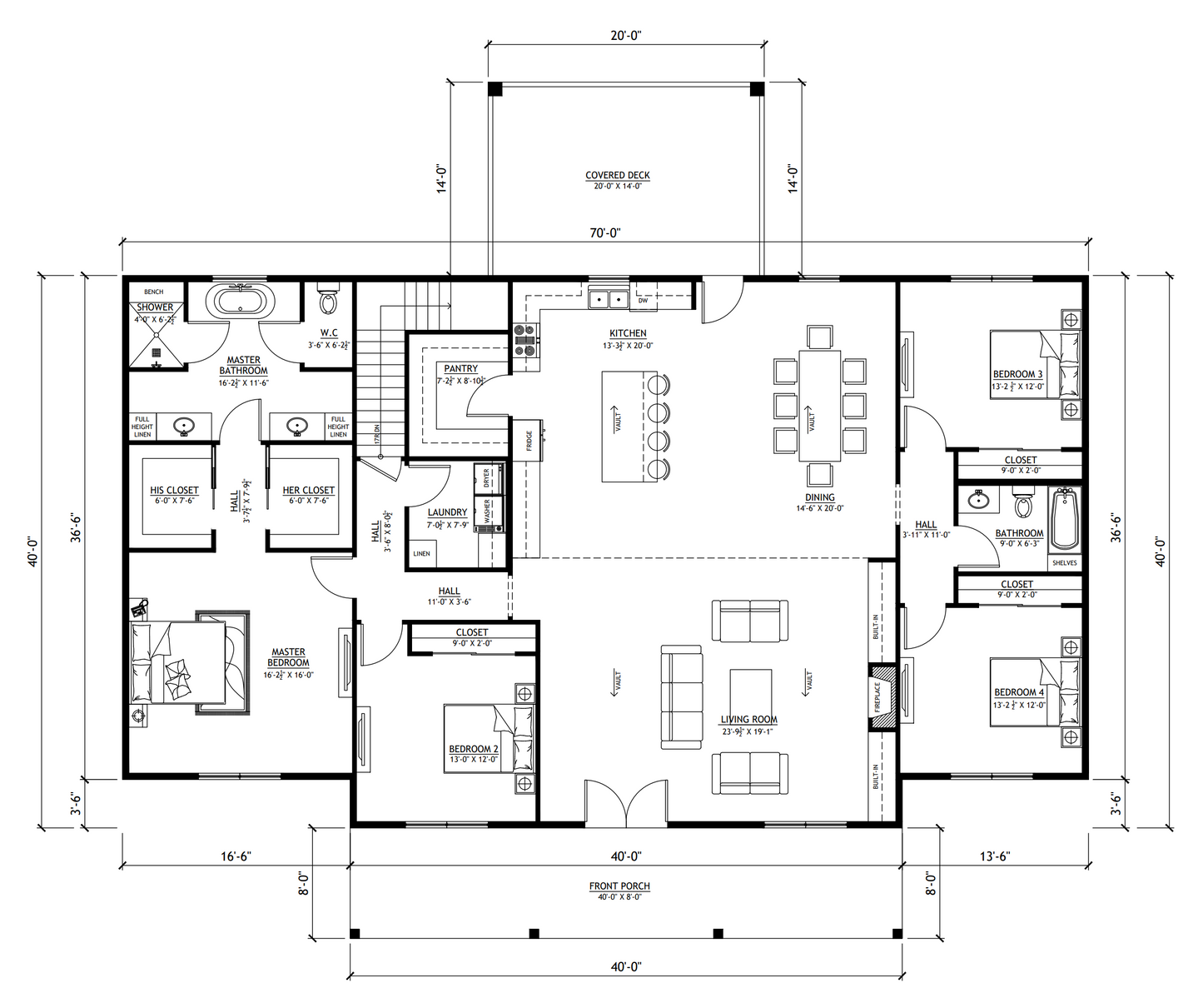 BCO-40174-C Clybourn Barndominium House Plan