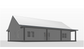 BCO-40184 Sonya Barndominium House Plan