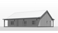 BCO-40184 Sonya Barndominium House Plan