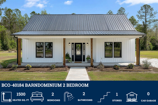 BCO-40184 Barndominium House Plan