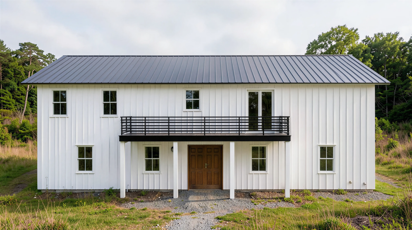 BCO-40186-T Trace Barndominium House Plan