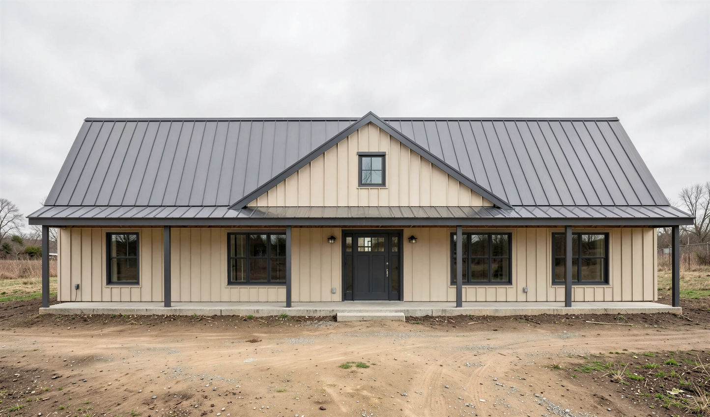 BCO-40191-B Brita Barndominium House Plan