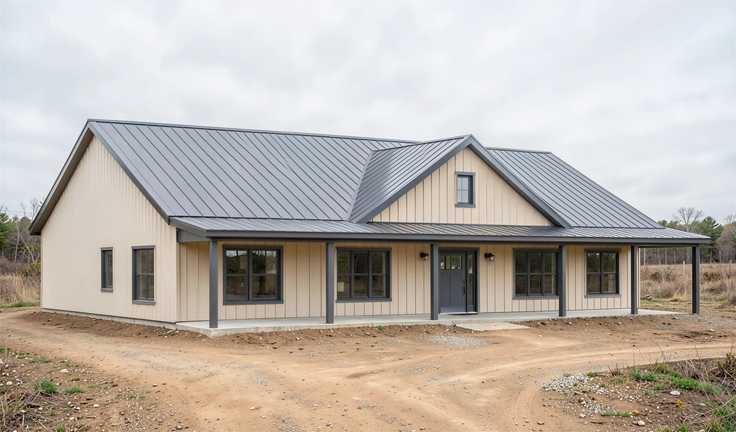 BCO-40191-B Brita Barndominium House Plan