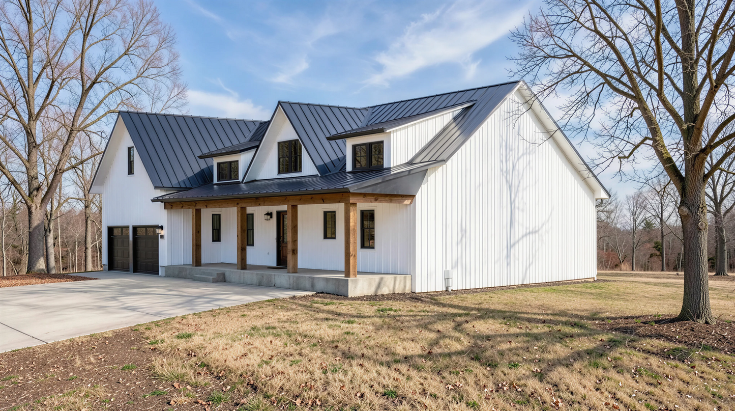 BCO-40193-K Kriss Barndominium House Plan