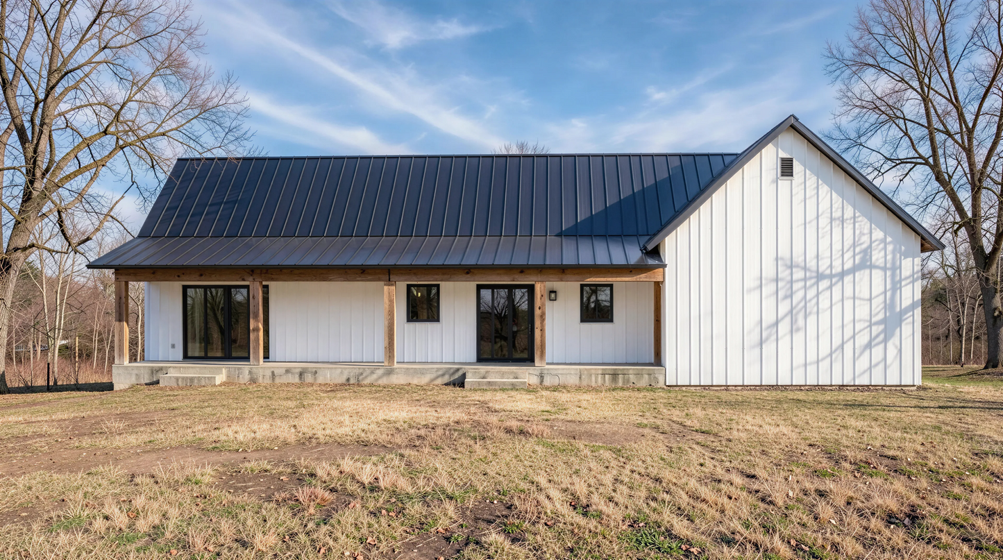 BCO-40193-K Kriss Barndominium House Plan