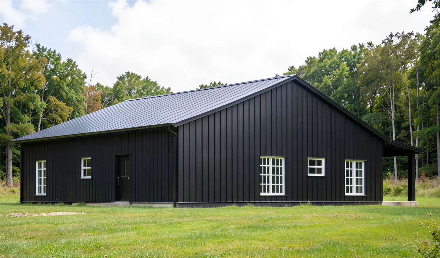 BCO-40200 Titus Barndominium House Plan