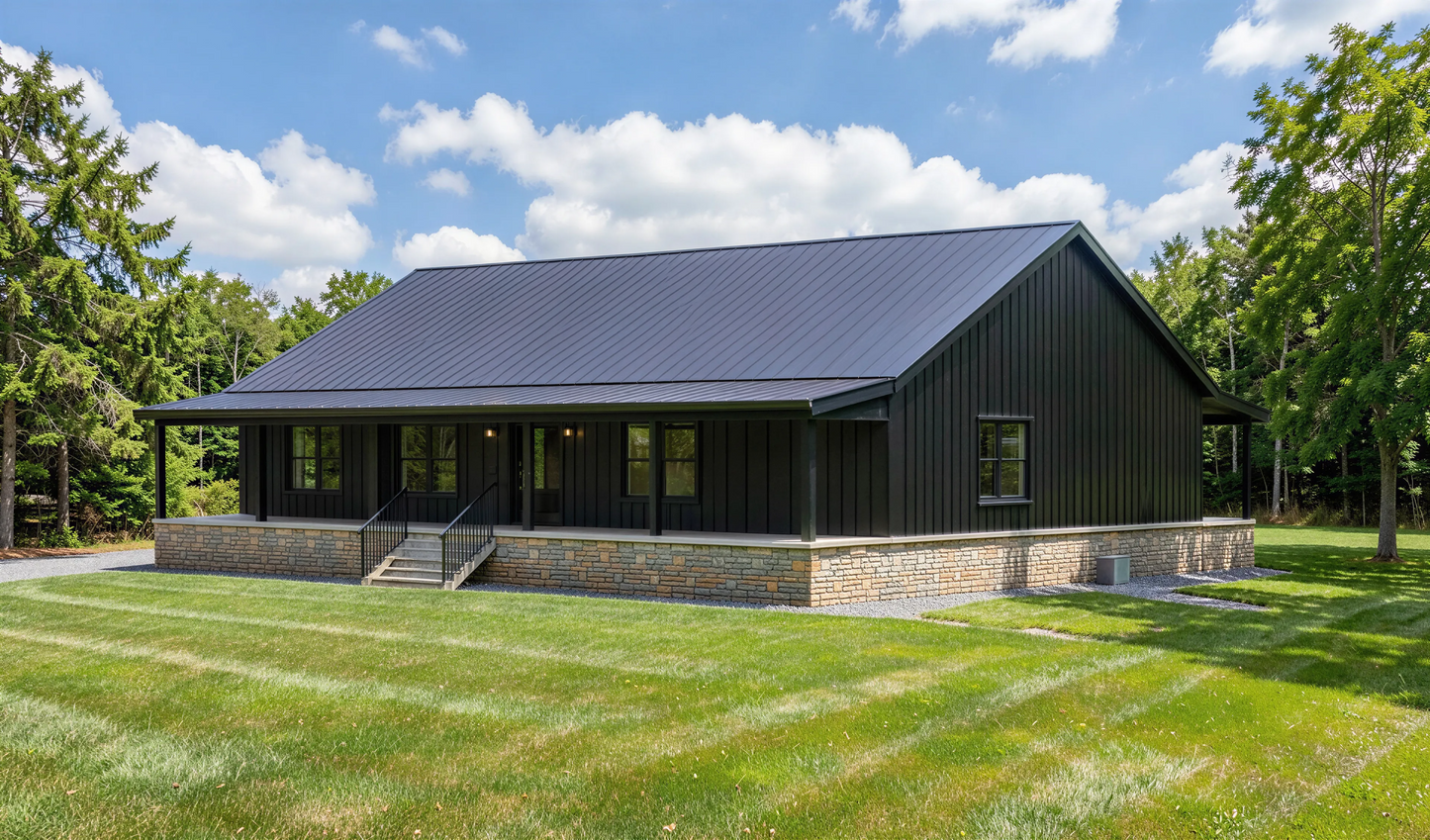 BCO-40201 Rosie Barndominium House Plan