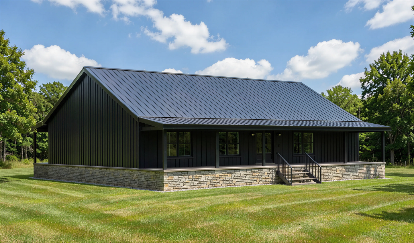 BCO-40201 Rosie Barndominium House Plan