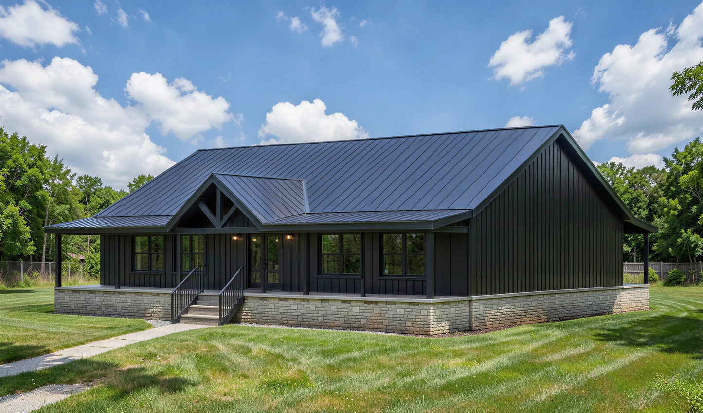 BCO-40201 Rosie Barndominium House Plan