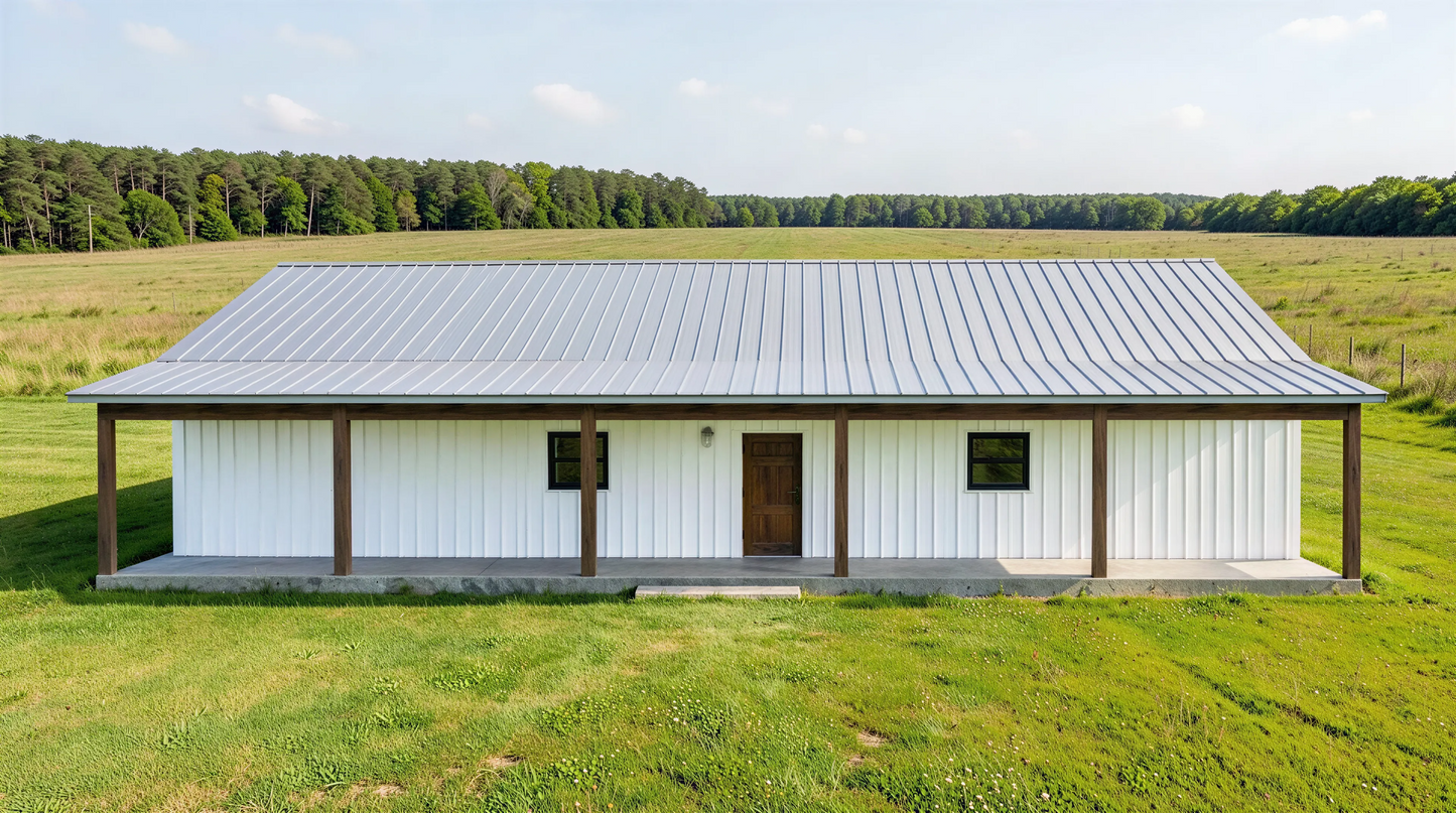 BCO-40204-L Lopez Barndominium House Plan