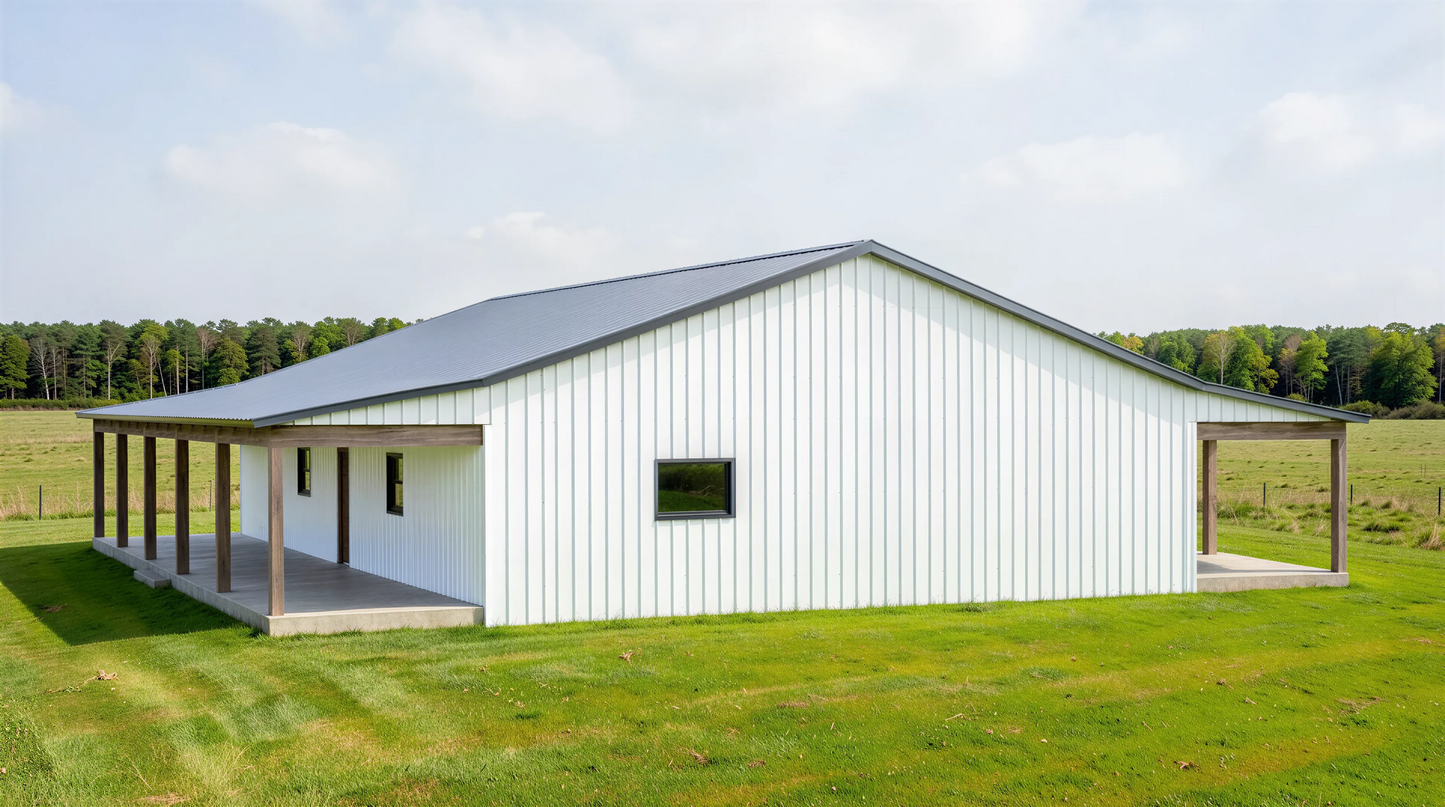 BCO-40204-L Lopez Barndominium House Plan