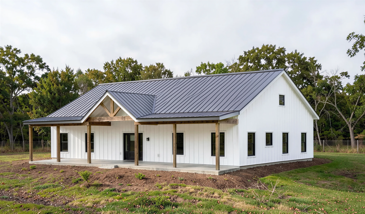 BCO-40204 Samuel Barndominium House Plan