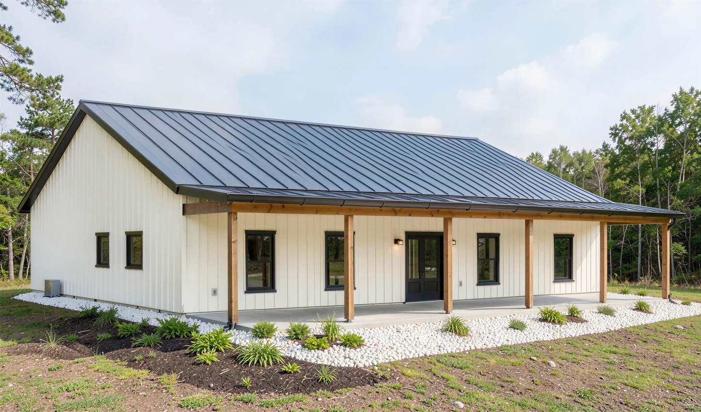 BCO-40205 Barry Barndominium House Plan