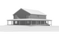 BCO-40206-A Alicia Barndominium House Plan