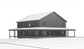 BCO-40206-A Alicia Barndominium House Plan