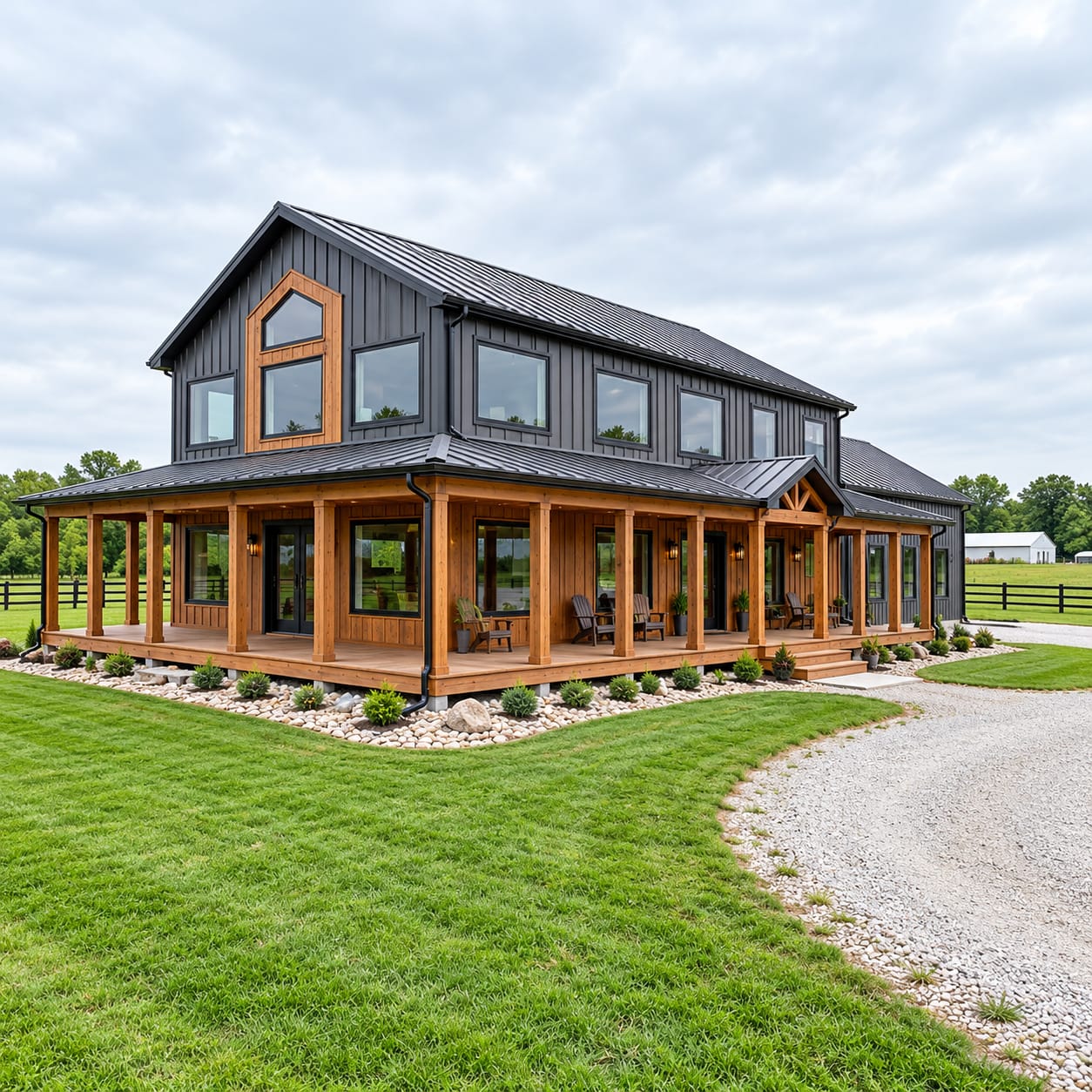 BCO-40206-H Hank Barndominium House Plan