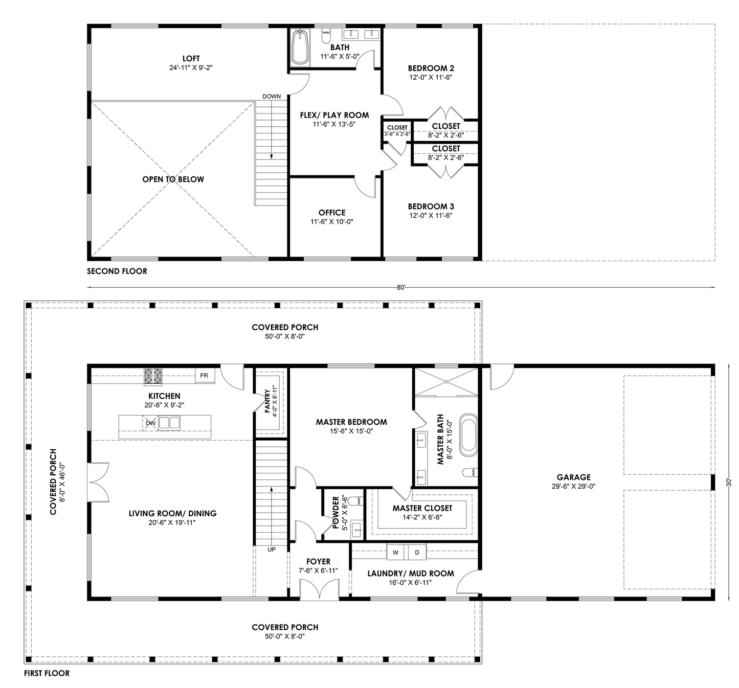 BCO-40206-H Hank Barndominium House Plan