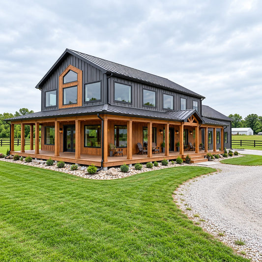 BCO-40206-H Hank Barndominium House Plan