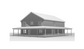 BCO-40206 Margaret Barndominium House Plan