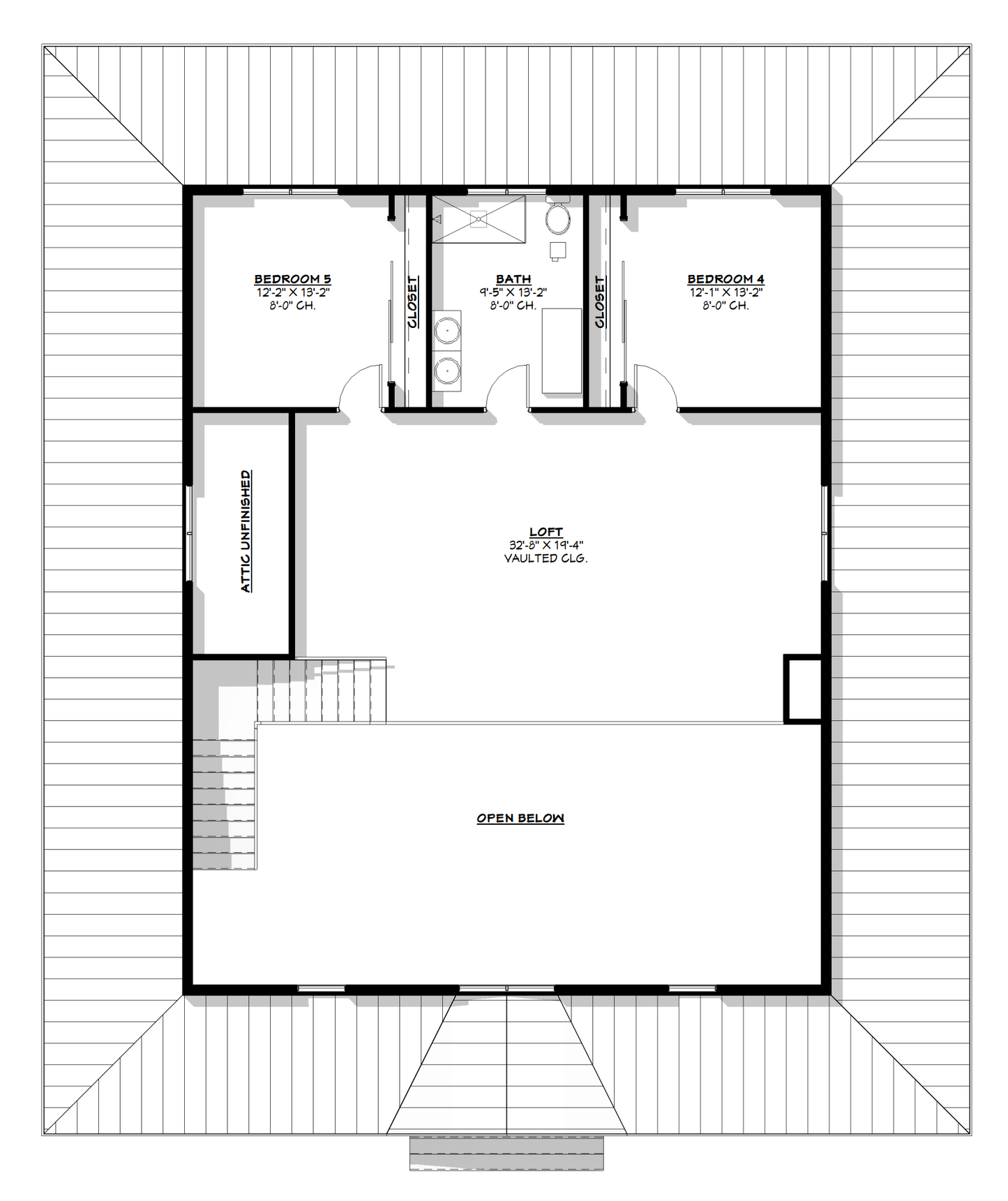 BCO-40206 Margaret Barndominium House Plan