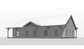 BCO-40207 Melanie Barndominium House Plan