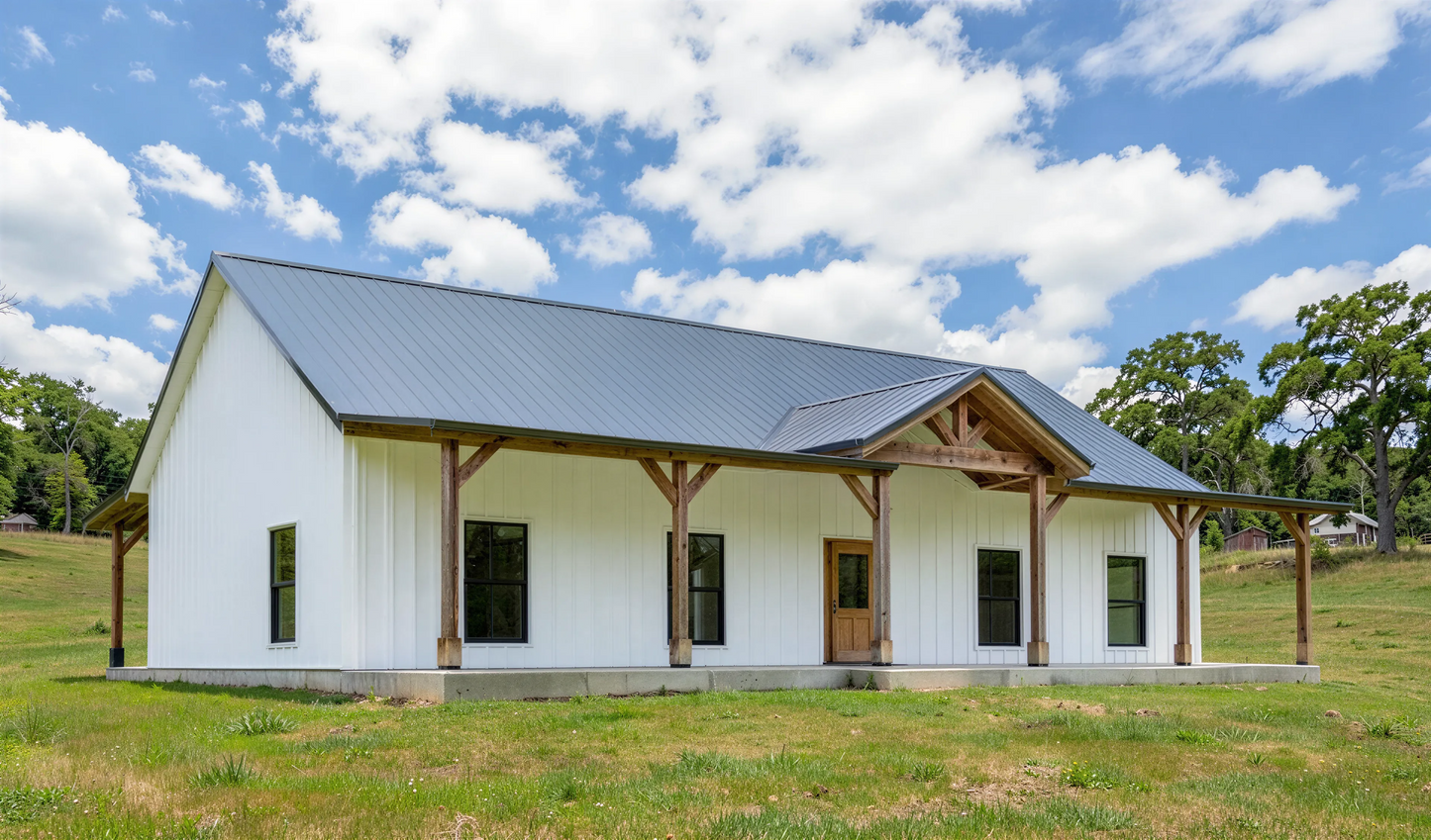 BCO-40207 Melanie Barndominium House Plan