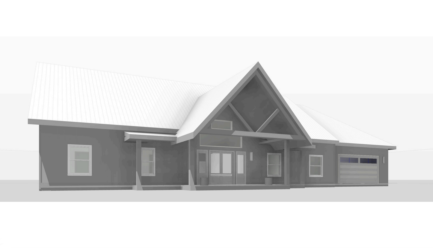 BCO-40213 Luther Barndominium House Plan