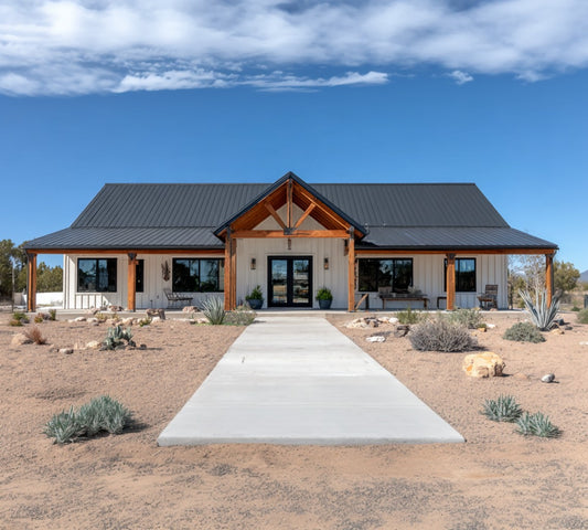 BCO-40216 Barndominium House Plan