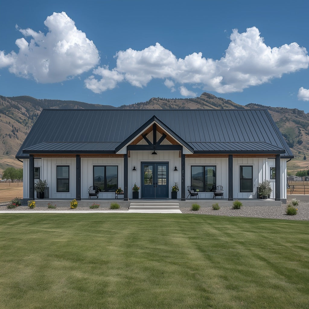 BCO-40219 Barndominium House Plan