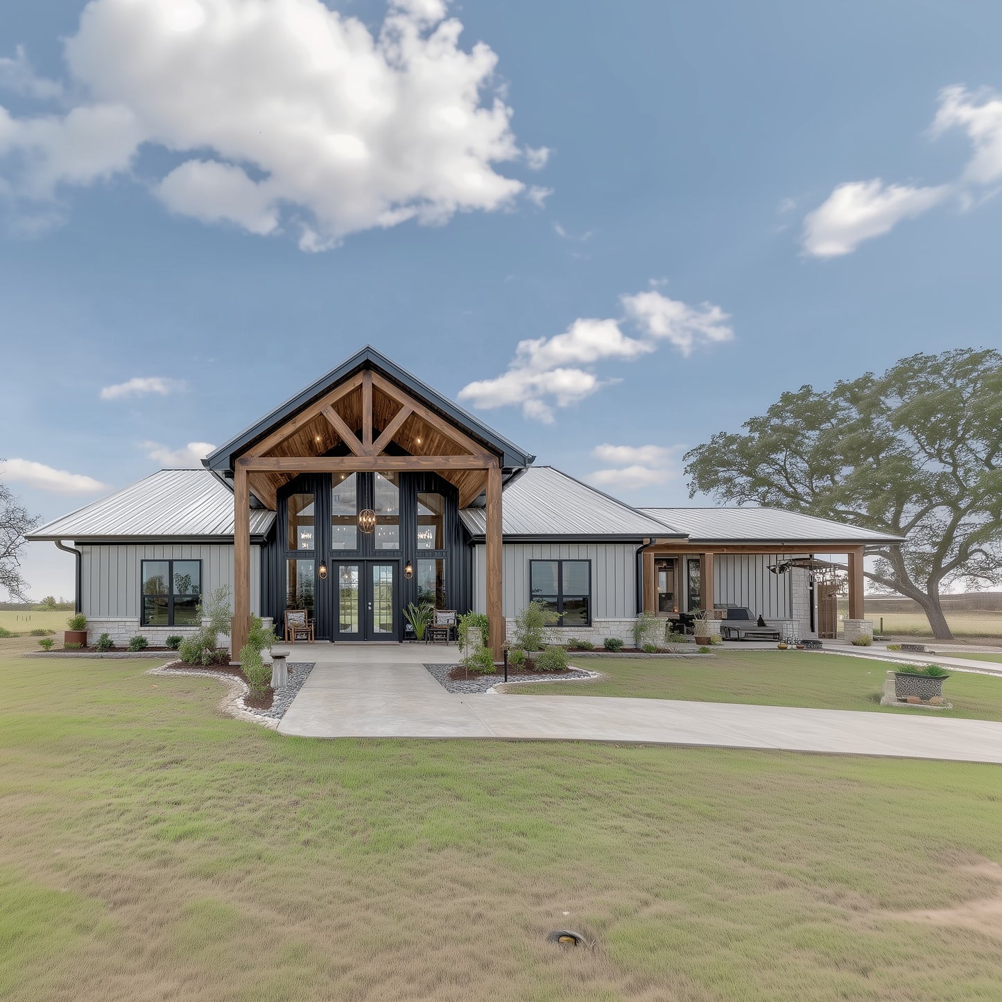 BCO-40222 Barndominium House Plan