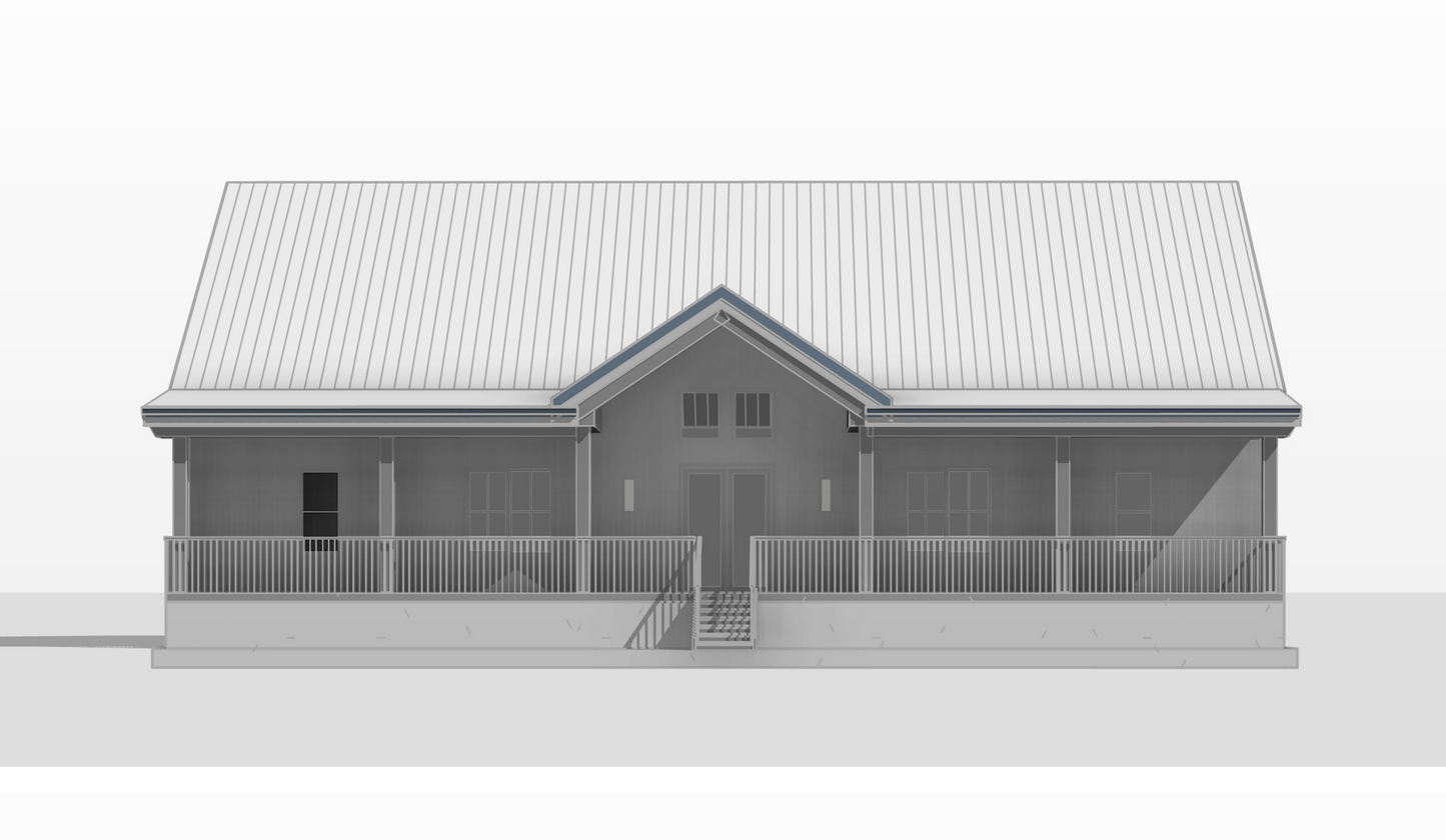 BCO-40223 Maxwell Barndominium House Plan