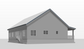 BCO-40223 Maxwell Barndominium House Plan
