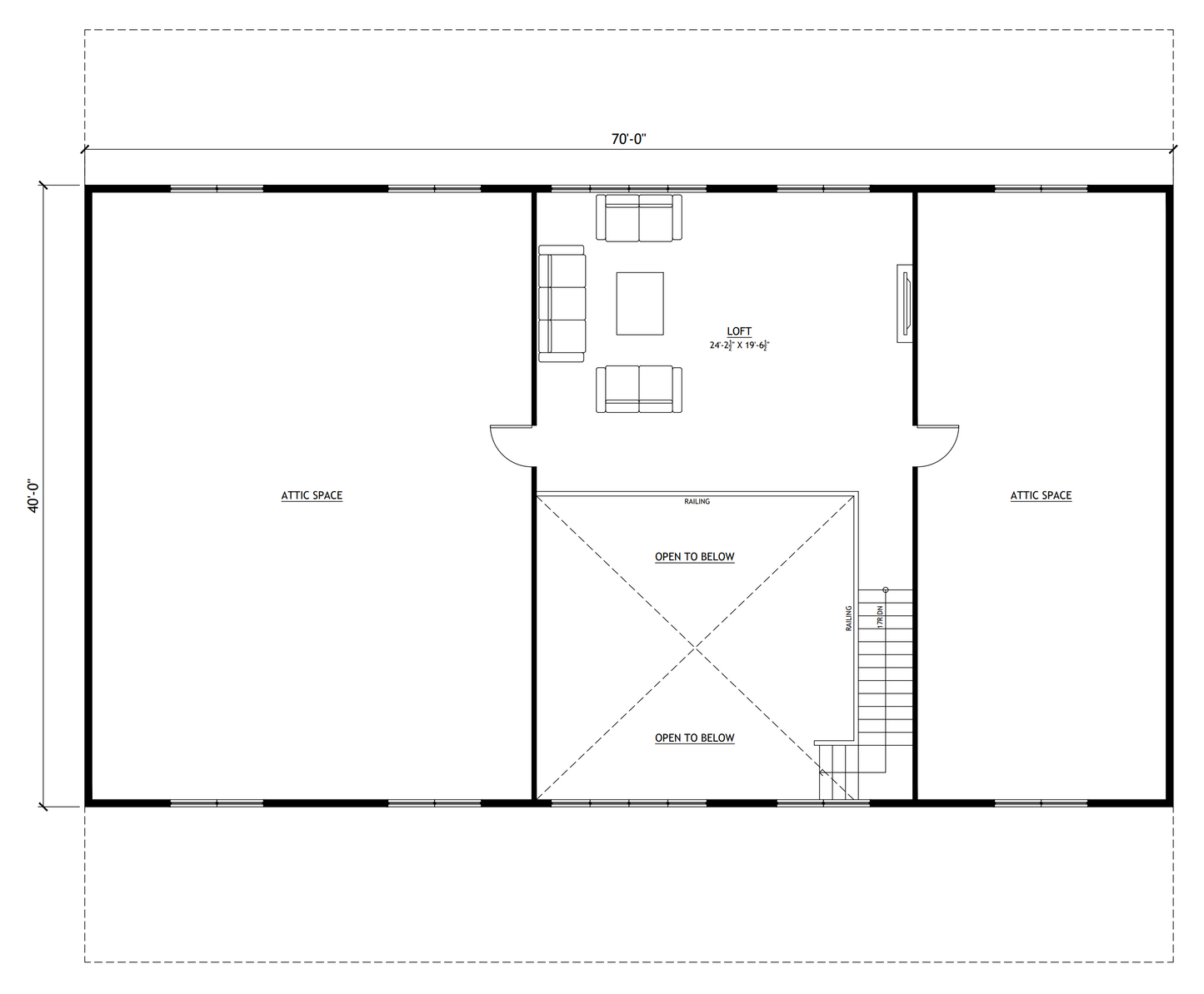 BCO-40225-M Mike Barndominium House Plan