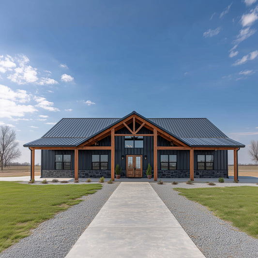 BCO-40227 Barndominium House Plan