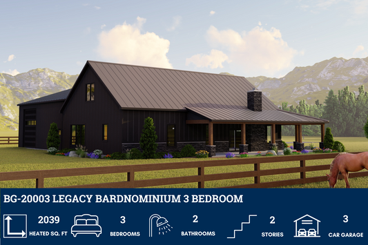 BG-20003 Legacy Barndominium House Plan