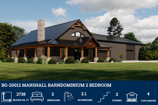BG-20012 Marshall Barndominium House Plan