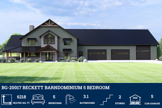 BG-20017 Beckett Barndominium House Plan