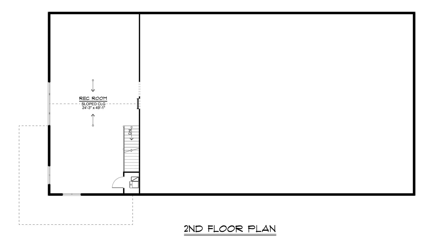 BG-20020 Oakmont Barndominium House Plan