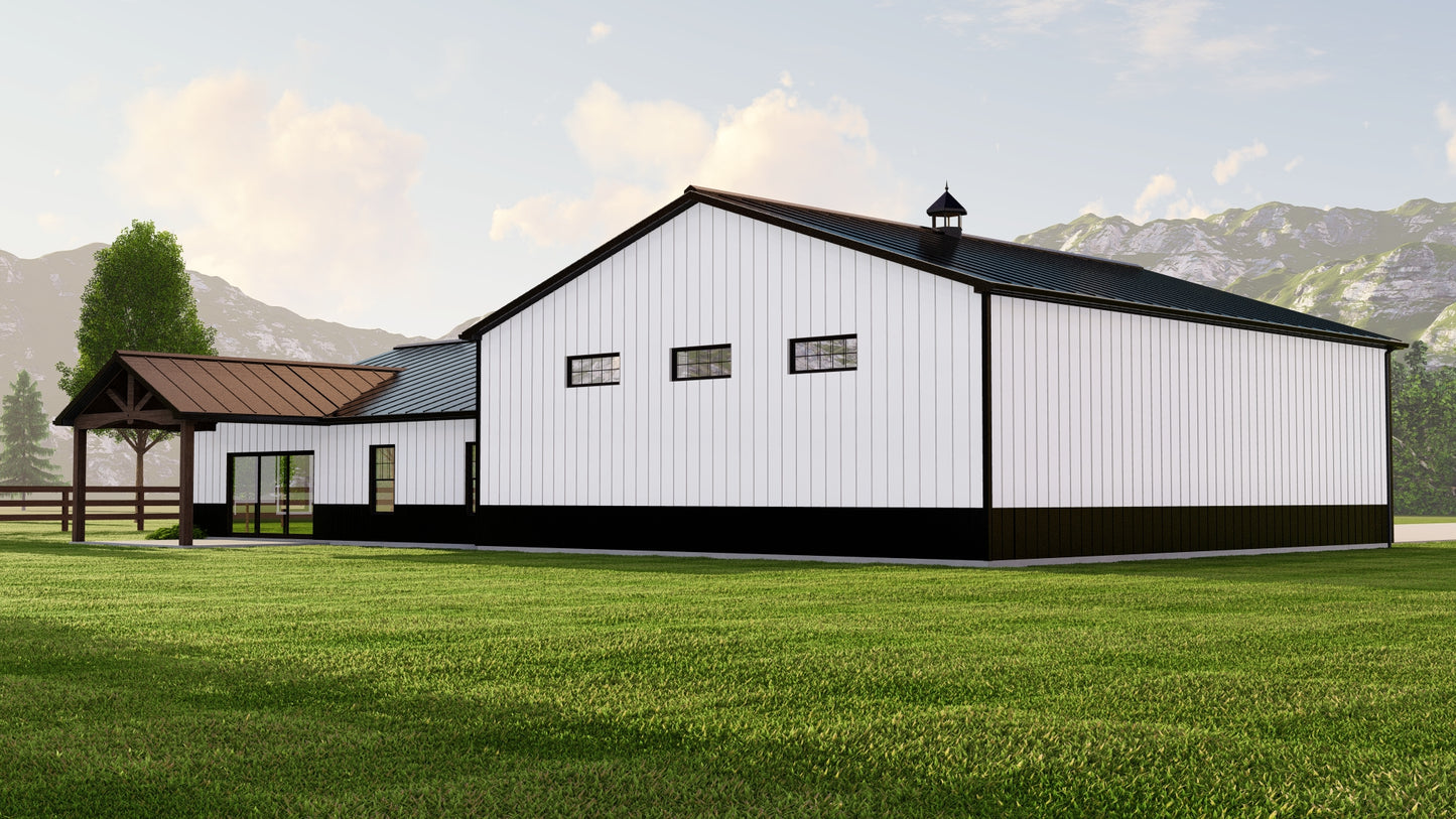BG-20026 Whitman Barndominium House Plan