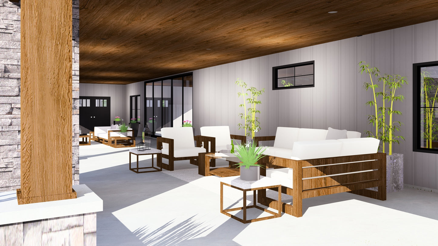 BG-20028 Ellington Barndominium House Plan