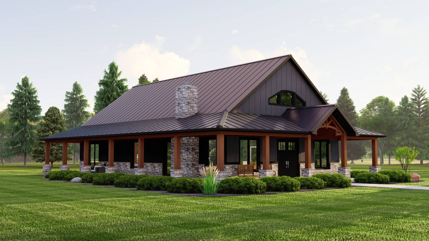 BG-20029 Fenwick Barndominium House Plan