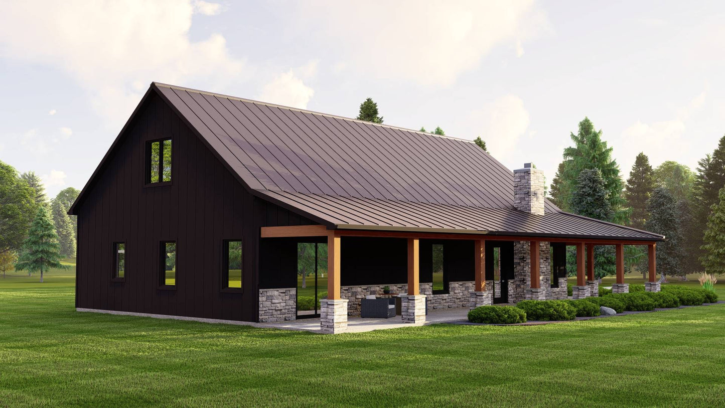 BG-20029 Fenwick Barndominium House Plan
